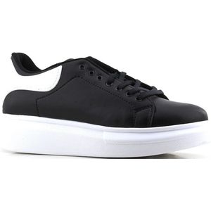 Sportschoenen- Heren Sneakers- Heren schoenen- Nova Oversized Sneakers 366- Zwart- Maat 41