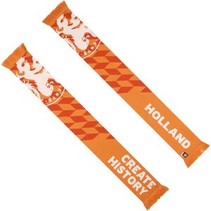 Nederlands elftal sjaal create history logo