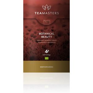 Teamasters Botanical Beauty 8 x 14 Theezakjes  - Biologische Thee - Jasmijn thee - Groene thee - Moringa thee - Theebes - IJsthee - Zomer