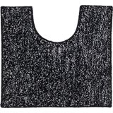 Sealskin Speckles Toiletmat 45x50 cm - Polyester - Zwart