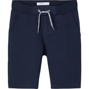 NAME IT NKMHONK SWE LONG SHORTS UNB NOOS Jongens Broek - Dark Sapphire - Maat 98