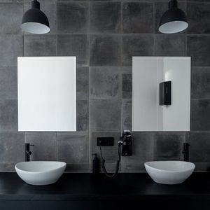 Rechthoekige Spiegel - Muurspiegel - Verzilverd - 40 X 60 cm - Dikte: 4 mm - In Nederland Geproduceerd - Excl. Montageset - Top Kwaliteit Wandspiegel Zonder Lijst