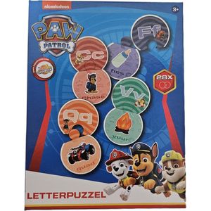 Letterpuzzel Paw Patrol Educatief Spel