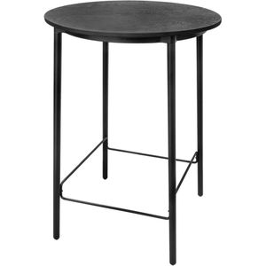 Riverdale - Bar tafel Scott mat zwart 100cm Zwart