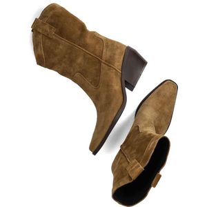 Notre-V Al331 Laarzen - Suède - Dames - Camel - Maat 41