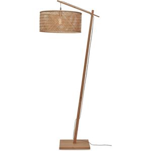 GOOD&MOJO Vloerlamp Java - Bamboe - 75x50x176cm - - Staande lamp voor Woonkamer - Slaapkamer