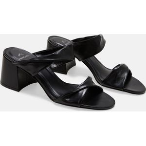 Mangará Dames schoenen Xaxim Geitenleer - 6,5cm blokhak - Zwart - Maat 41