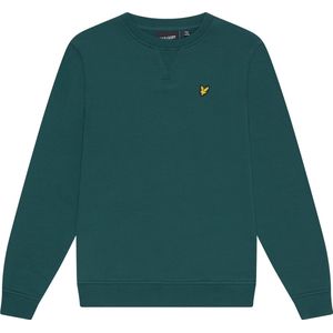 Lyle & Scott Crew Neck Sweatshirt Boys Truien & Vesten Jongens - Sweater - Hoodie - Vest- Turquoise - Maat 152/158