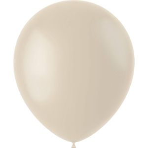 Folat - ballonnen Creamy Latte 33 cm - 50 stuks