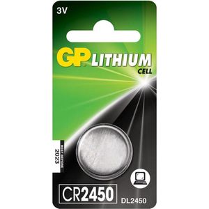 GP CR2450 Knoopcel Lithium Batterij