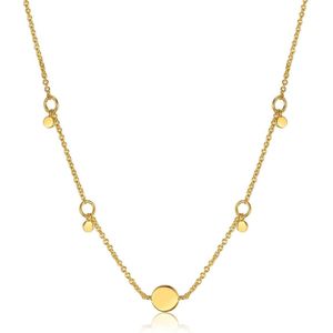 Ania Haie Geometry Class AH N005.03G Dames Ketting 45 cm