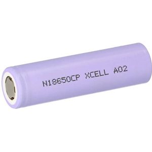 XCell N18650CP-35E Speciale oplaadbare batterij 18650 Flat-top Li-ion 3.6 V 3350 mAh
