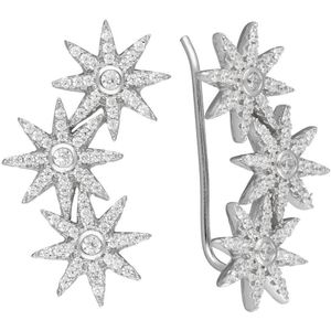 Glow 106.0944.00 Oorbellen Zilver - 27mm
