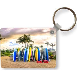 Sleutelhanger - Surfplanken - Uitdeelcadeautjes - Plastic