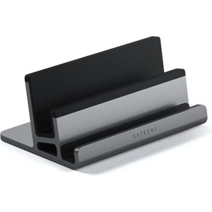 Satechi Dual Vertical Laptop Stand - geschikt voor MacBook, iPad en iPhone - Space Gray
