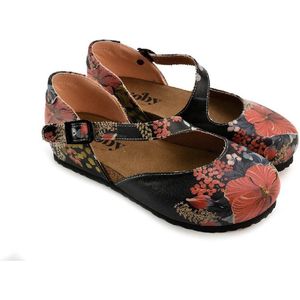 GOBY Clogs met Begonia – Handgemaakt – Premium Kwaliteit – Maat 38