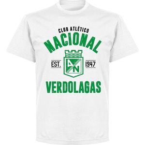 Atletico Nacional Established T-Shirt - Wit - 5XL