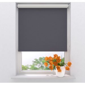 Rolgordijn Easy Verduisterend - Dark Grey - 60 x 190 cm