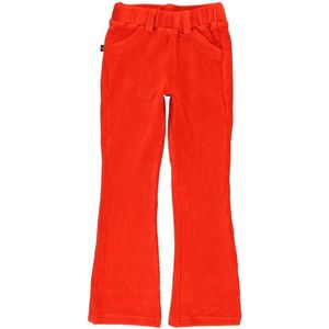 Lemon Beret Corduroy Broek Fiery Red Maat 122 - 148798