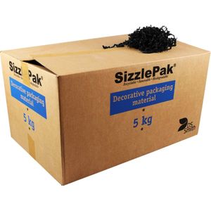 SizzlePak® Vulmateriaal - Papier - 5kg - zwart - 5 kg
