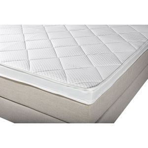 Mörgenn Luxe Topper Traagschuim Stockholm - Tencel tijk - Hotelkwaliteit - 10cm - 140x210