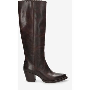 Shabbies Amsterdam Boot Jaymie Tuba Donker Brown - Maat 42 - Dames Laarzen