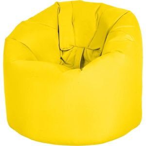 Tuinzitzak, zitgroep met zitzak voor binnen en buiten, ergonomisch ontwerp voor lichaamsondersteuning, waterbestendig, duurzaam en comfortabel, geel
