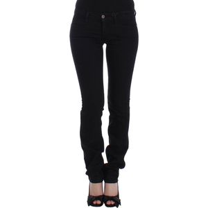 Zwarte jeans met rechte pijpen