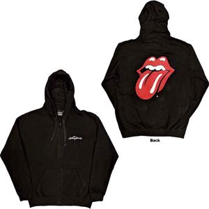 The Rolling Stones - Classic Tongue Vest met capuchon - M - Zwart