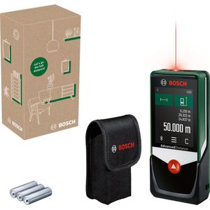 Bosch AdvancedDistance 50C - Laserafstandmeter - Inclusief Batterijen en opbergetui