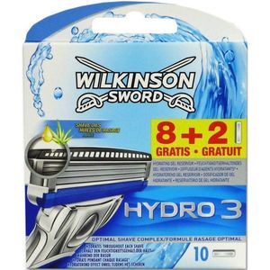 Wilkinson Hydro 3 Scheermesjes 8+2 stuks