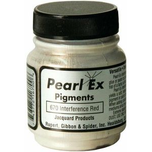Jacquard Pearl Ex Pigment 14 gr Interferentie Rood