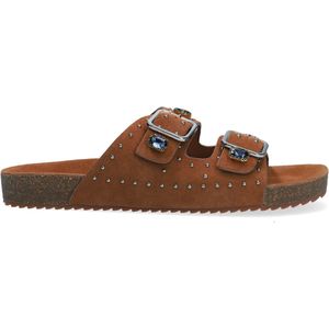 Bibi Lou 831z94hg Slippers - Dames - Cognac - Maat 36