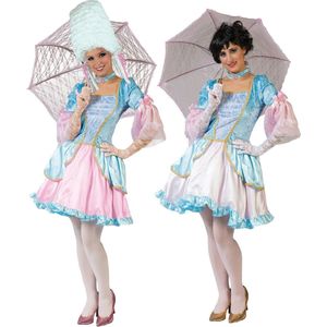 Middeleeuwen & Renaissance Kostuum | Hof Van Wenen Pastel | Vrouw | Carnaval kostuum | Verkleedkleding