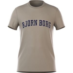 SINGLES DAY! Bjorn Borg - Essential T-Shirt Khaki - Heren - Maat XL - Regular-fit