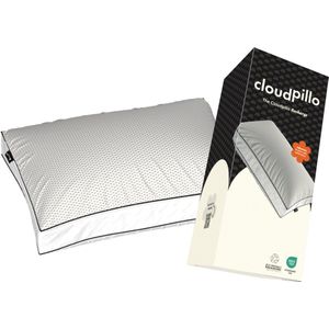Cloudpillo Hoofdkussen - Recharge - 30 Nachten Proefslapen - 50 x 70 cm - Ultiem Comfort - Verkoelend en Ondersteunend - Perfect voor rug- & buikslapers - Hypoallergeen - Premium Kwaliteit