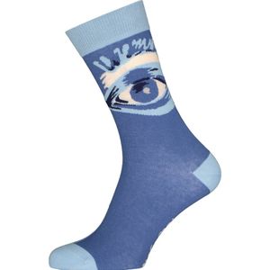 Spiri Ibiza Socks Endless - unisex sokken - blauw - Maat: 36-40