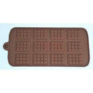 EIZOOK Praline tablet wafeltjes vorm - Chocolade