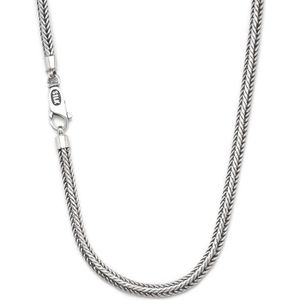 SILK Jewellery - Zilveren Ketting - Zipp - 377.60 - Maat 60,0