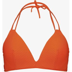 Osaga voorgevormde triangel bikinitop oranje - Maat M