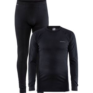 Craft Core Dry Baselayer Thermoset Heren - Zwart - Maat XS