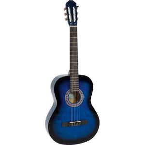 DIMAVERY AC-303 klassieke gitaar, blauwburst