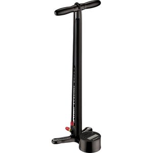 Lezyne Steel Digital Drive - Fietspomp - Digitale drukmeter - Tot 15 bar - Presta en schrader ventielen - Staal/Aluminium - Zwart