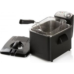 Domo DO1014FR friteuse Enkel 4,5 l Vrijstaand 3200 W Heteluchtfriteuse Zwart