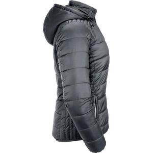 Russell Dames/dames Hooded Nano Jacket (IJzergrijs)