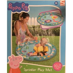 Peppa pig water sprinkler speelmat