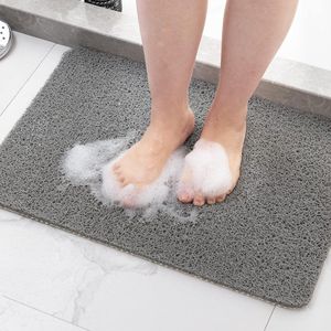 Dricar Douchemat, antislip, 70 x 70 cm, douchemat, hoek, schimmelbestendig, badmat met zuignappen en afvoergaten, douchemat machinewasbaar (grijs Dricar Douchemat, antislip, 70 x 70 cm, douchemat, hoek, schimmelbestendig, badmat met zuignappen en afvoergaten, douchemat machinewasbaar (grijs