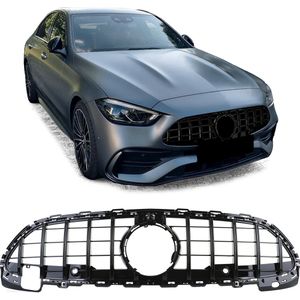 Mercedes C Klasse W206 S206 Vanaf 2021 Sport Grill Hoogglans Zwart Amg GT Look Panamericana