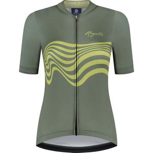 Rogelli Diaga Fietsshirt - Korte Mouwen - Dames - Groen - Maat L