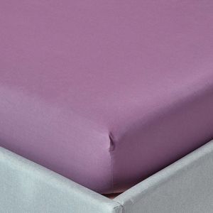 Homescapes hoeslaken druif paars, draaddichtheid 200, 160 x 200cm